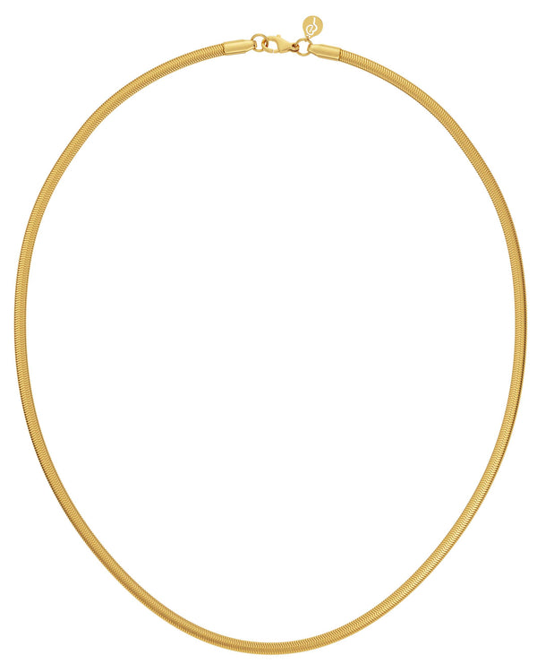 Chain Herringbone 45 cm Gold