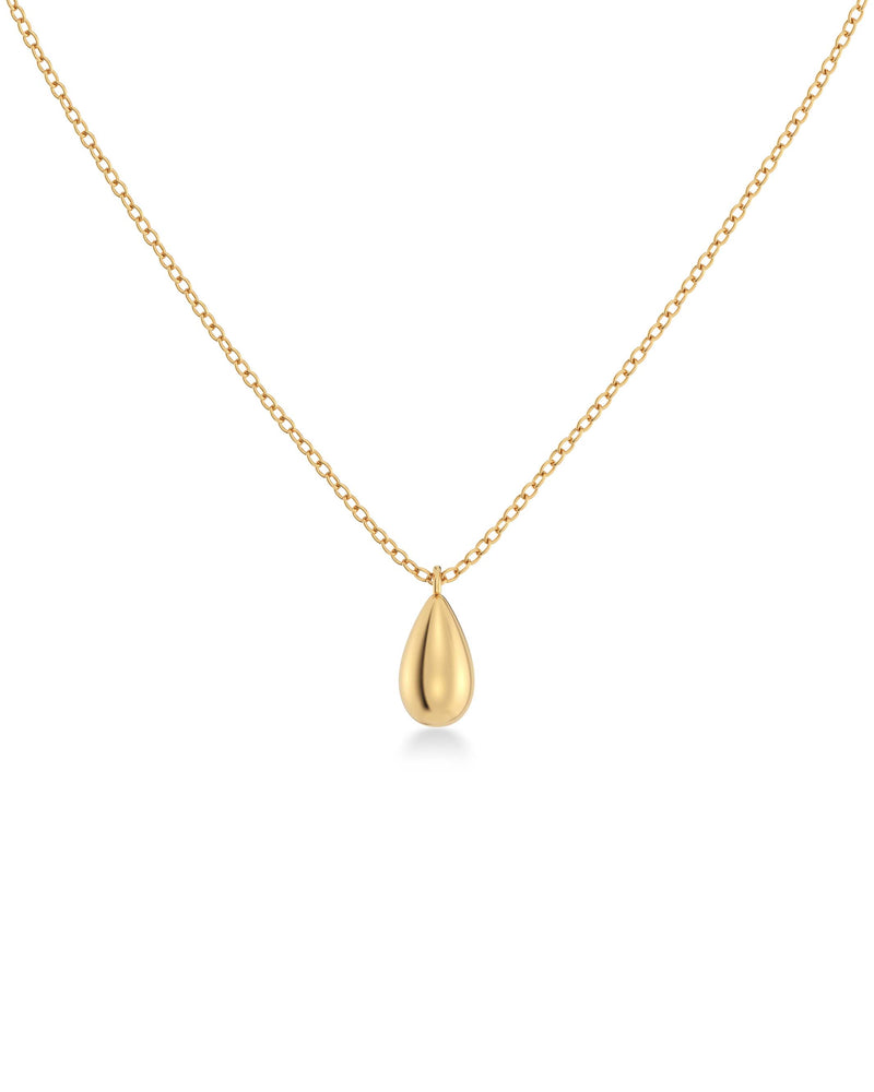 Drop Mini Necklace Gold