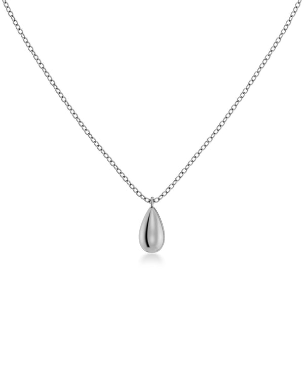 Drop Mini Necklace Steel