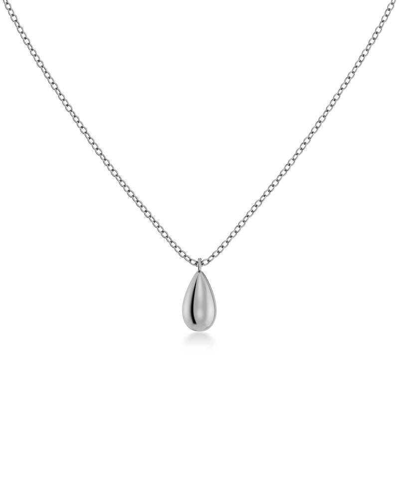 Drop Mini Necklace Steel