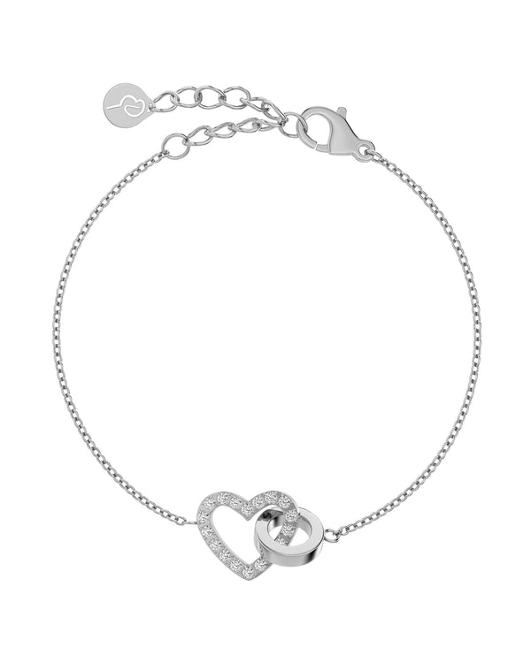 Eternal Heart Bracelet Steel