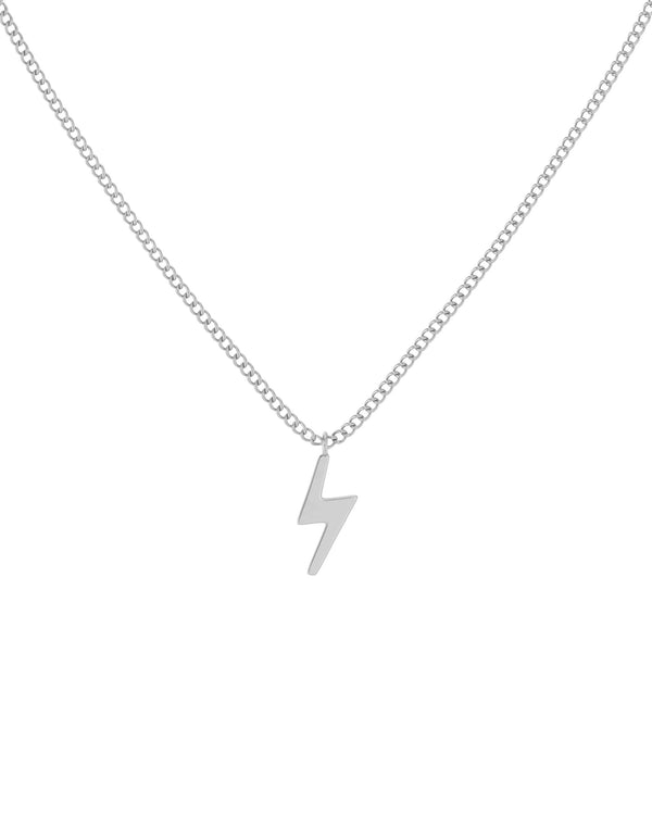 Lightning Necklace Steel