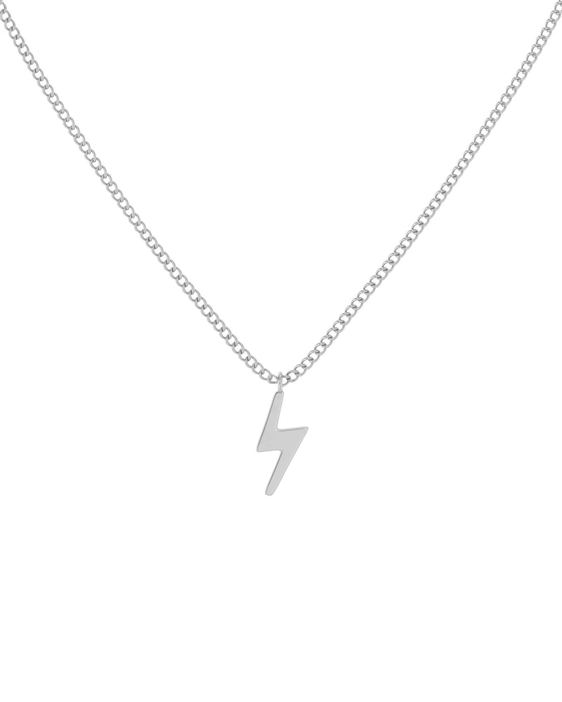 Lightning Necklace Steel