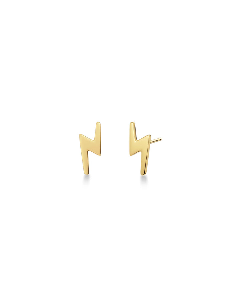 Lightning Studs Gold