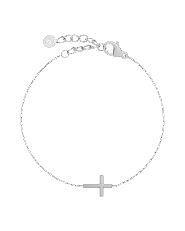 Spirit Cross Bracelet Steel