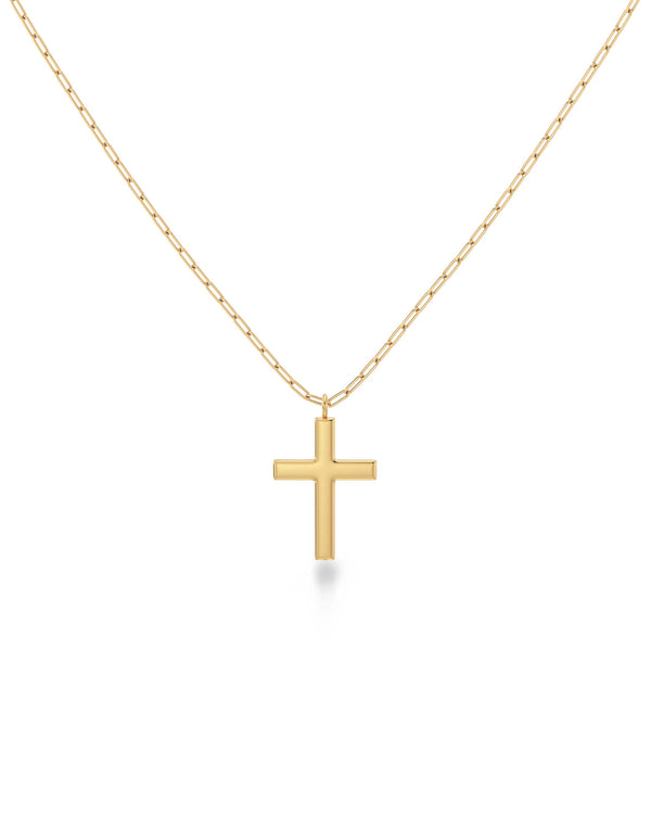 SPIRIT CROSS NECKLACE GOLD