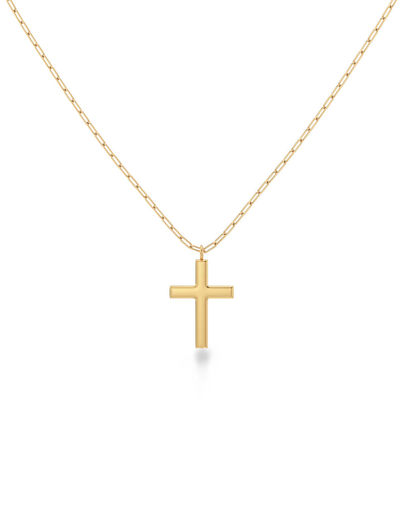 SPIRIT CROSS NECKLACE GOLD