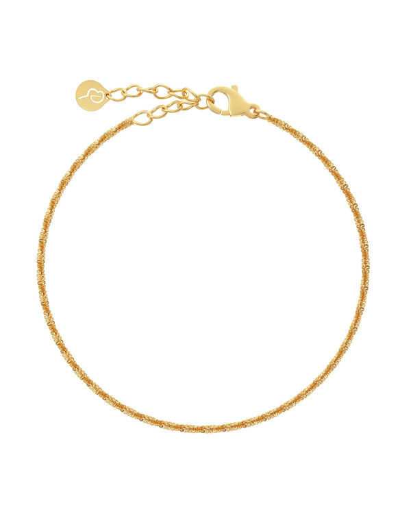 TINSEL THIN BRACELET GOLD