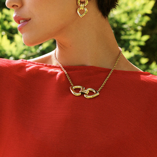 Beverly Necklace Duo Gold