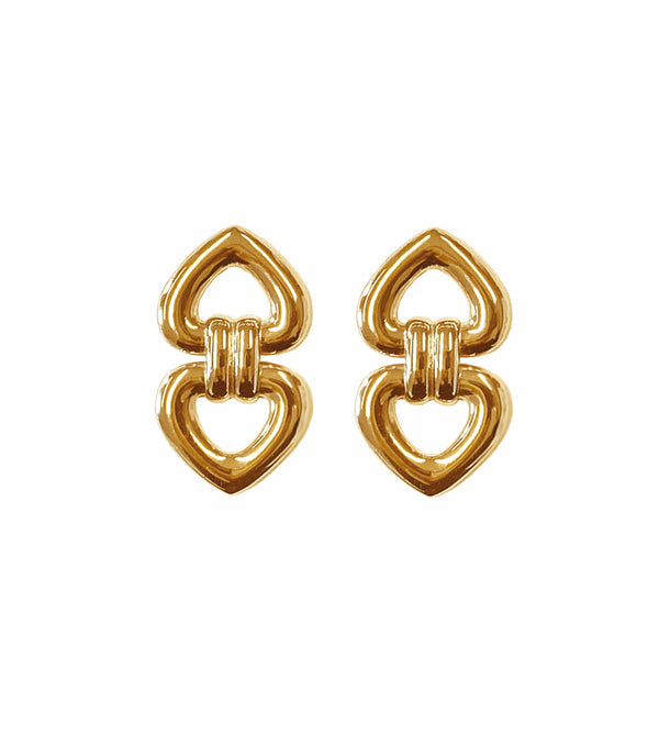 Beverly Studs Duo Gold