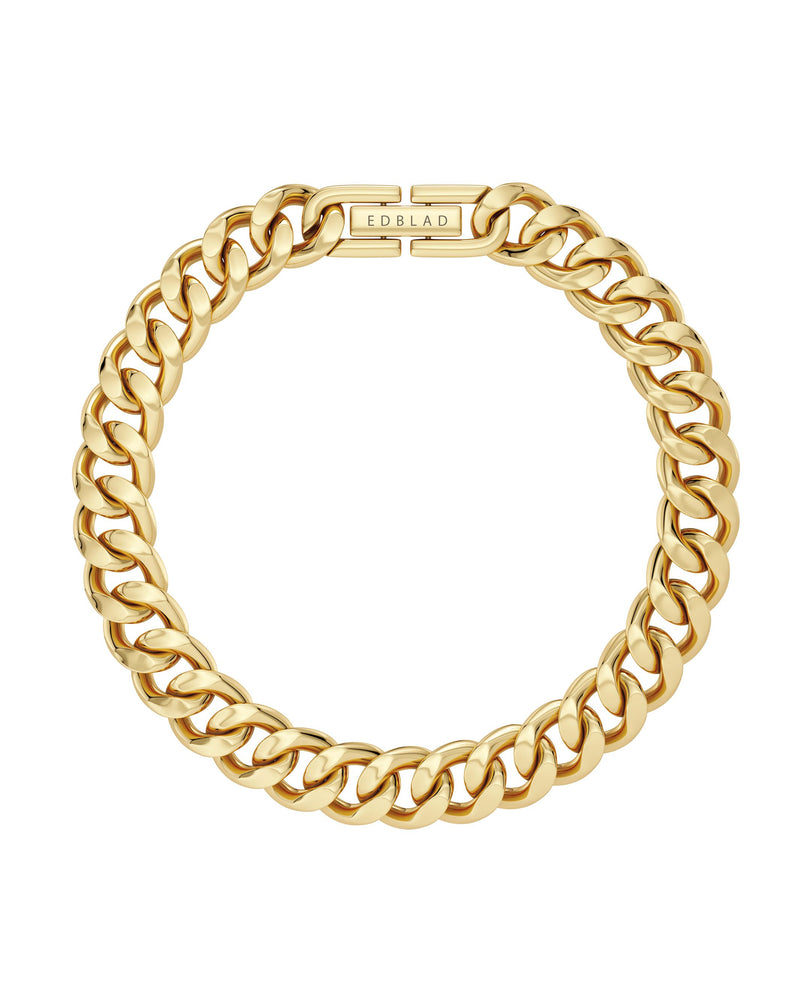 Curb Chain Bracelet Gold