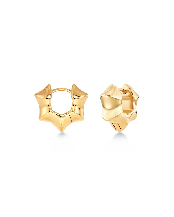 Cane Hoops Multi S Gold