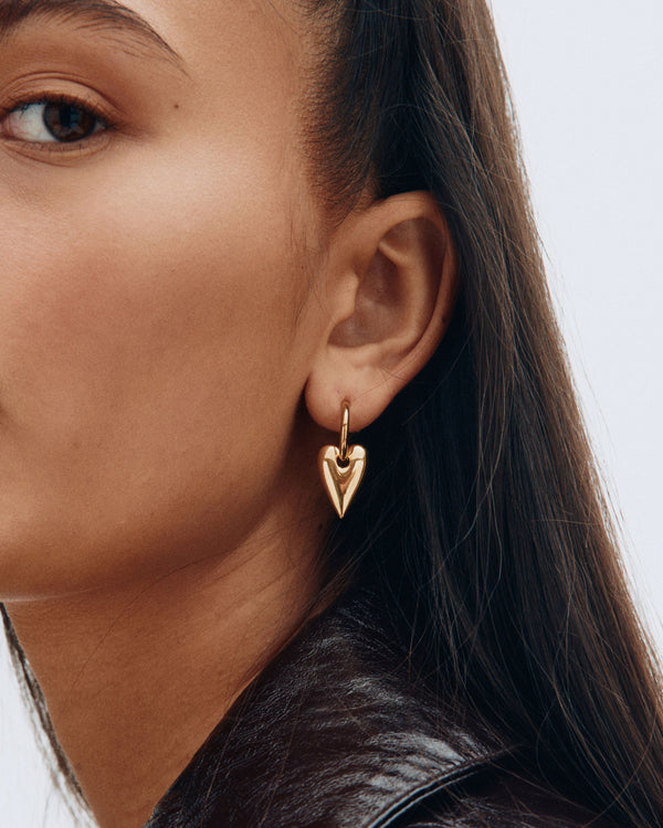 Amore Hoops L Gold