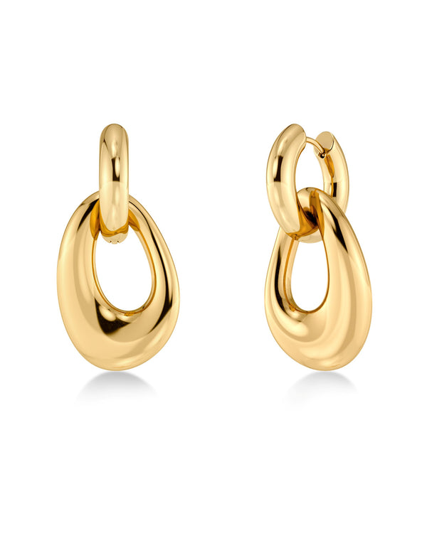 Azura Earrings Gold | EdbladNZ