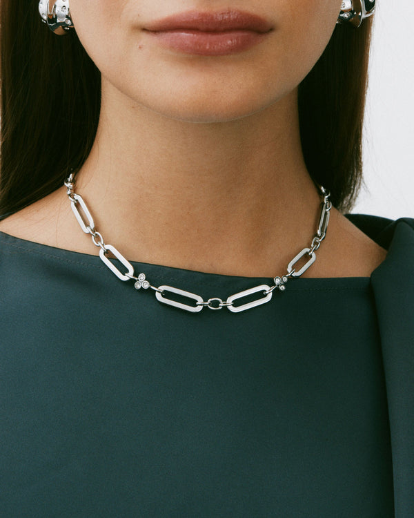 Barre Necklace Multi Steel
