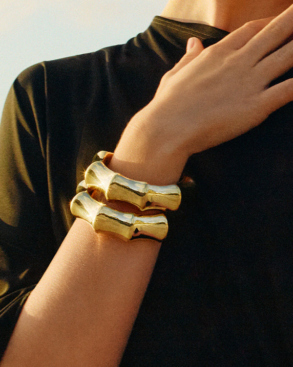 Cane Bangle Gold