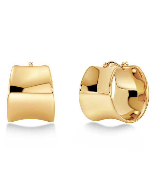 Cane Hoops L Gold