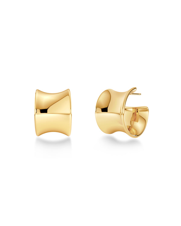 Cane Hoops S Gold