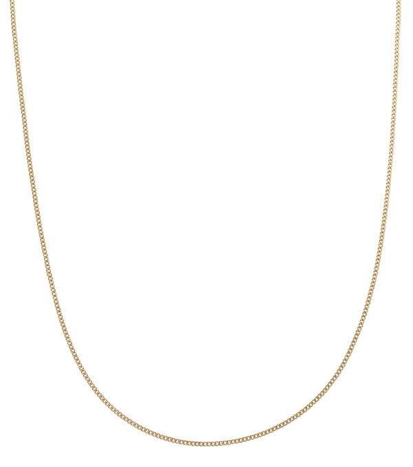 Charm Chain Curb 45 cm Gold