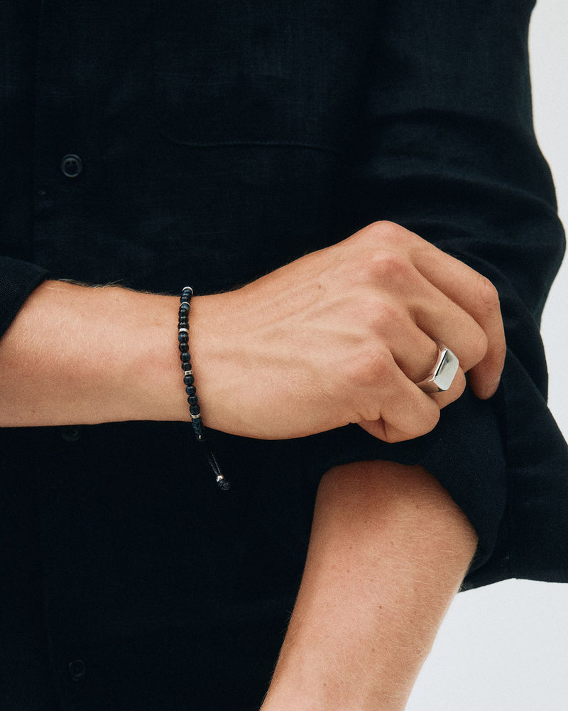 Dylan Bracelet - Dark Blue Steel