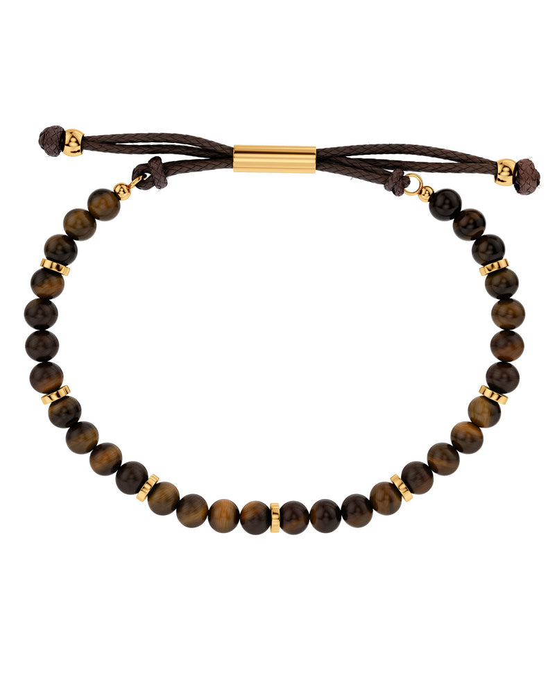 Dylan Bracelet - Light Brown Gold