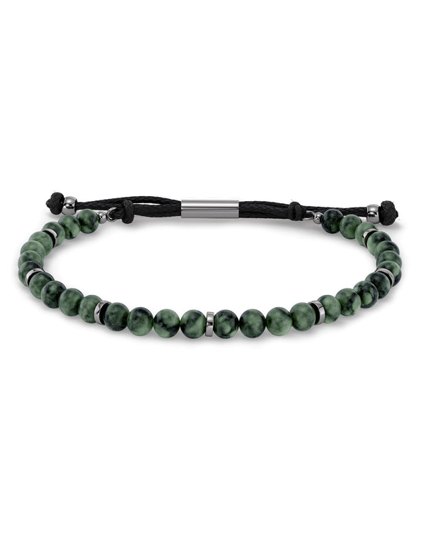 Dylan Bracelet - Green Steel