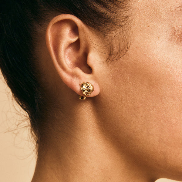 Gala Clip-On Earrings Gold