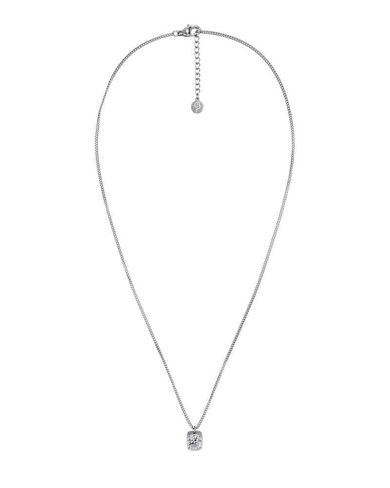 Gemma Necklace Steel