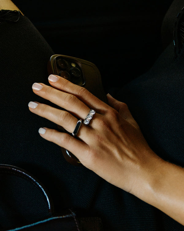 Gemma Ring Steel