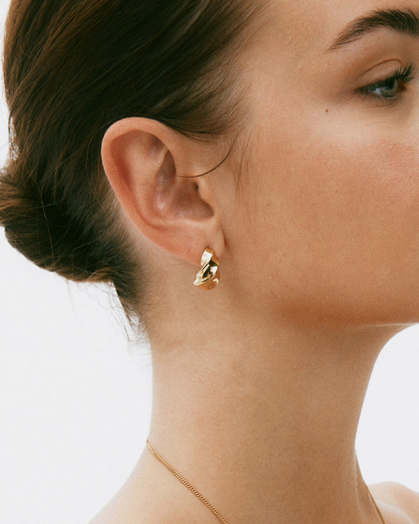 Helix Studs Gold