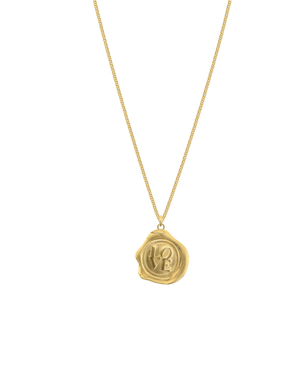 Holly Necklace L Gold