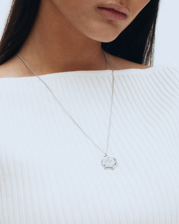 Holly Necklace L Steel