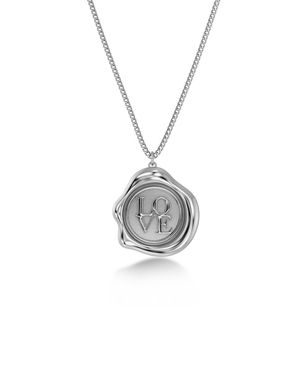 Holly Necklace L Steel