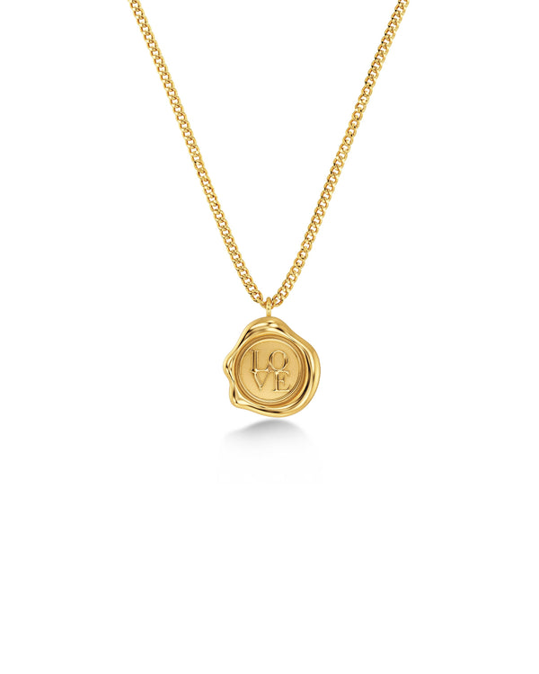 Holly Necklace S Gold