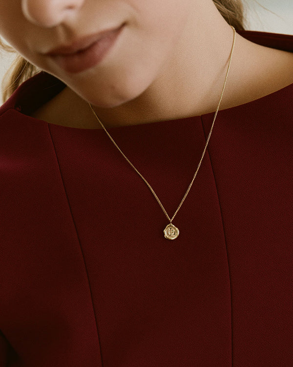 Holly Necklace S Gold