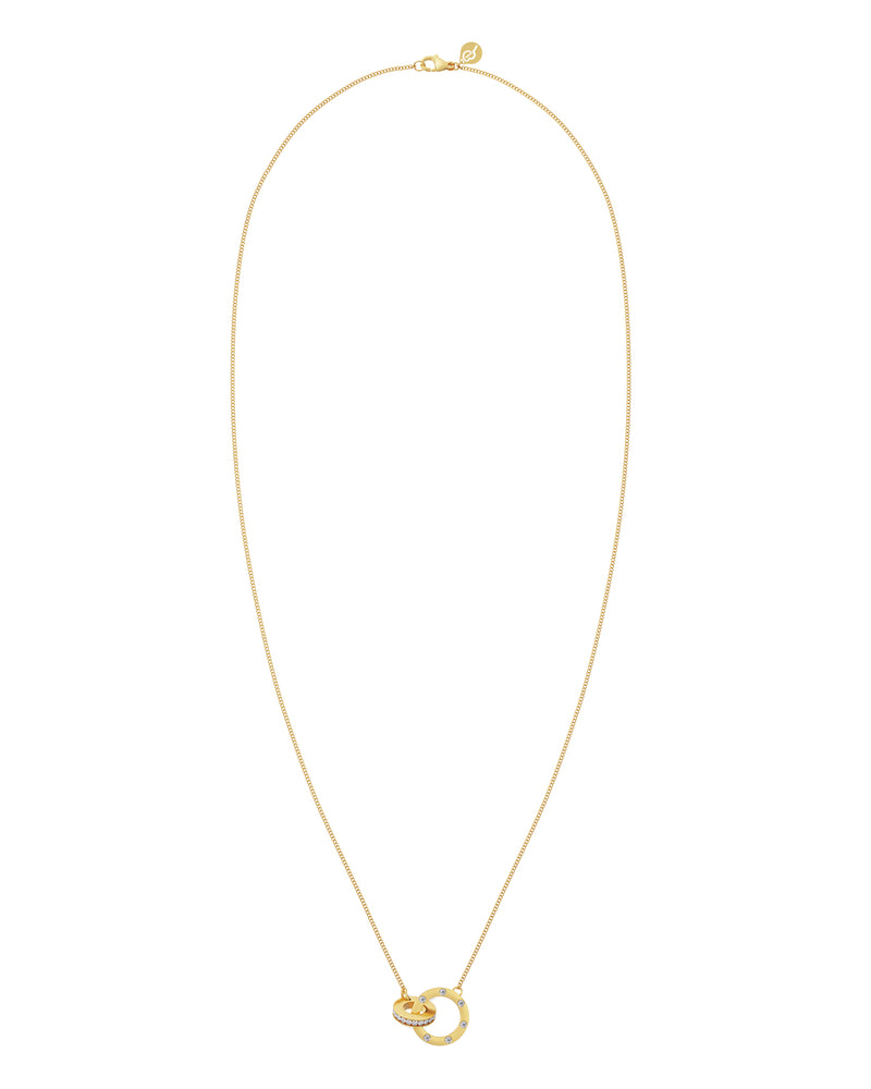 Ida Orbit Necklace Long Gold