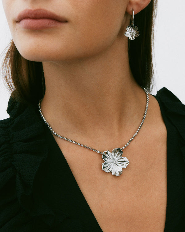 Jasmine Necklace L Steel