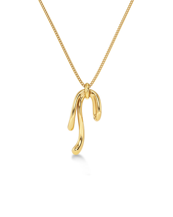 Lace Necklace Gold