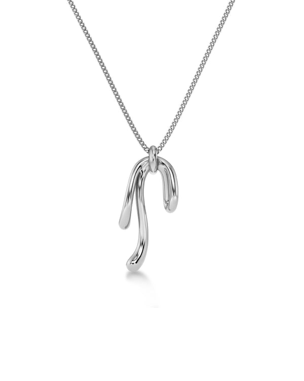 Lace Necklace Steel