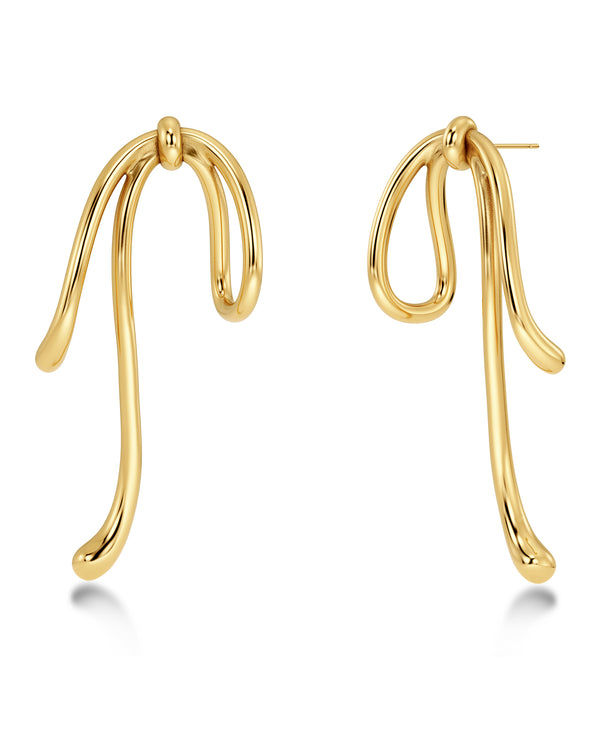 Lace Studs Gold