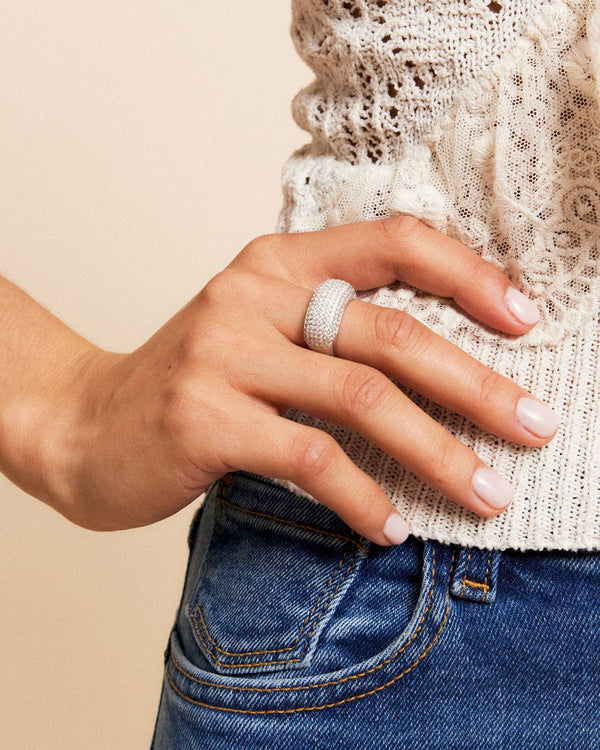 Luxe Ring Maxi Silver
