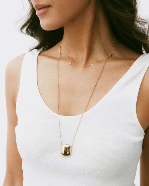 Mira Necklace L Gold