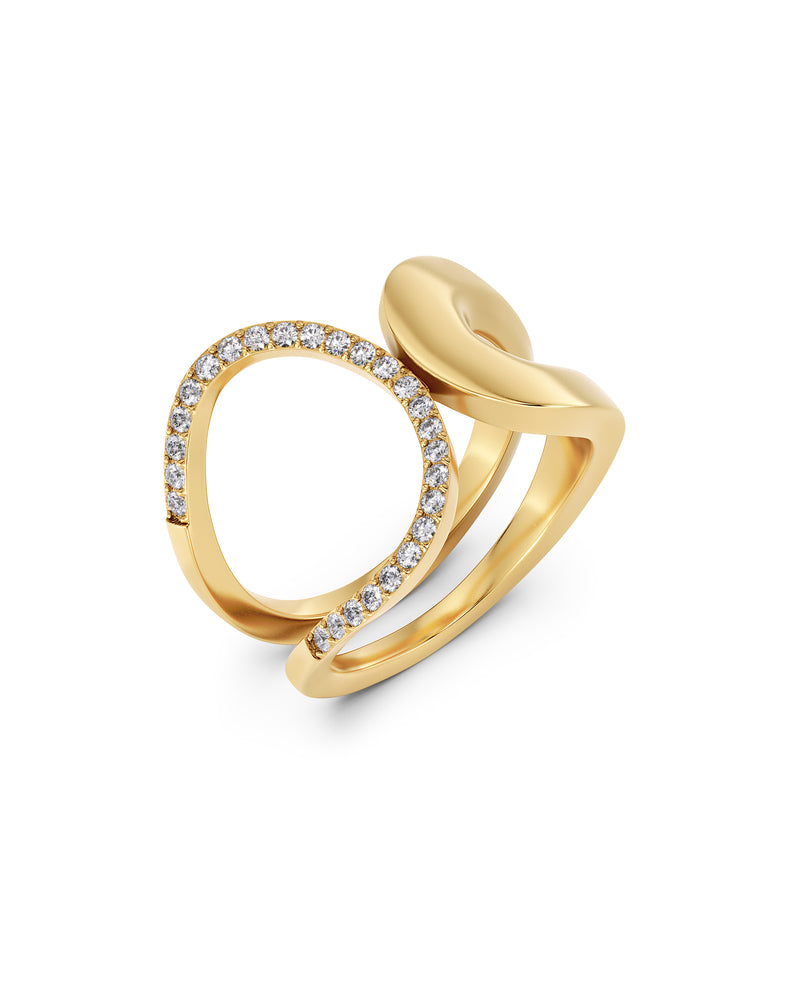 Plie Ring Gold