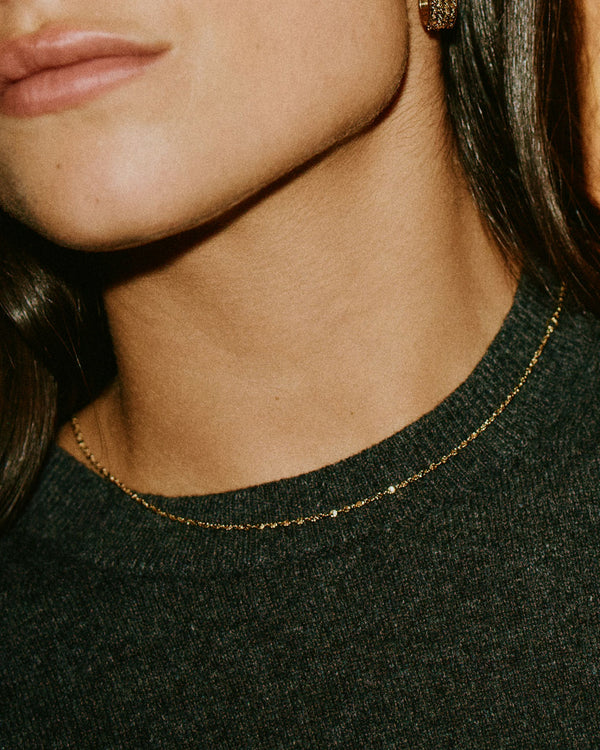 Rays Necklace Gold