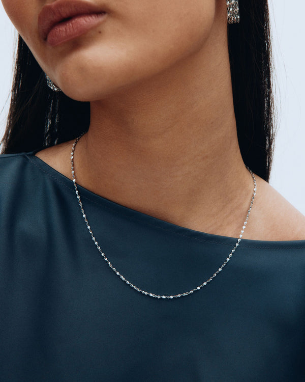 Rays Necklace Steel