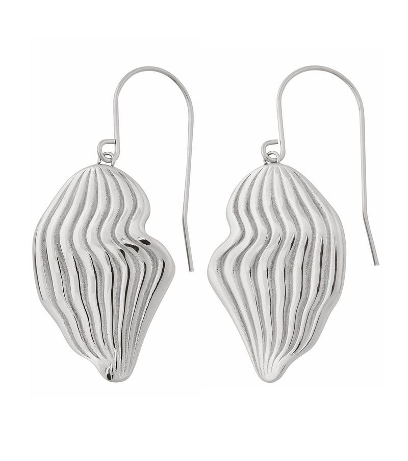 Ripples Earrings L Steel