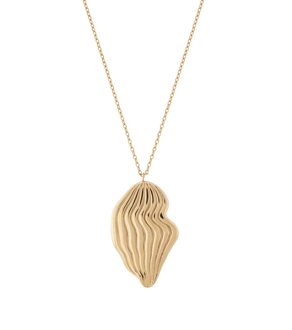 Ripples Necklace L Gold