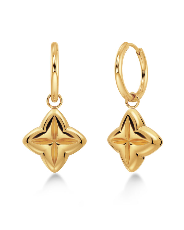 Scala Hoops L Gold