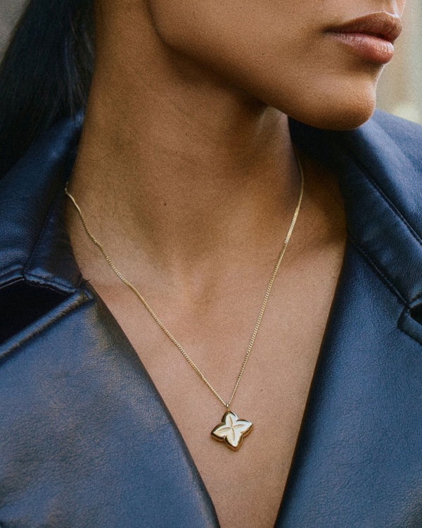 Scala Necklace L Gold