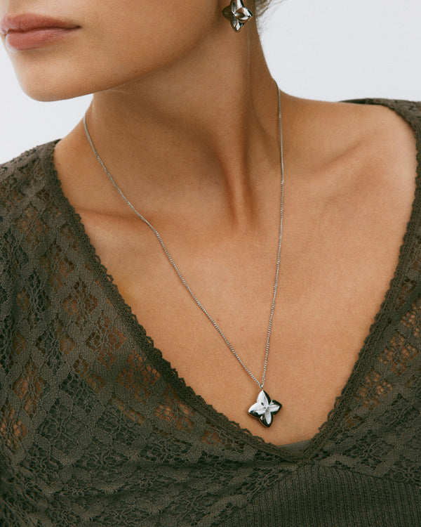 Scala Necklace L Steel